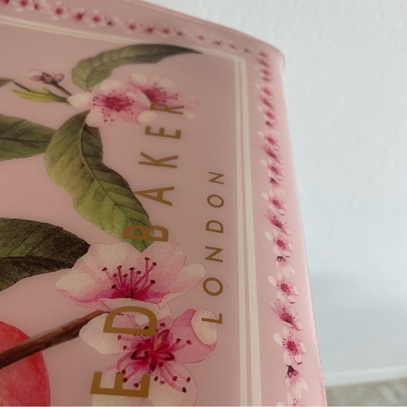 Ted Baker Pink Maecon Peach Blossom Floral Large Icon Tote - Picture 7 of 10